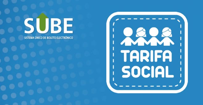 pedí la tarifa social en la sube