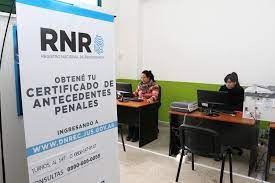 Registro nacional de Reincidencia